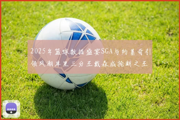2025年篮球数据盛宴SGA与约基奇引领风潮库里三分王戴森成抢断之王