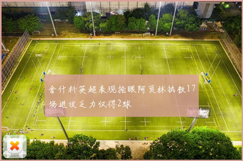 舍什科英超表现抢眼阿莫林执教17场进攻乏力仅得2球